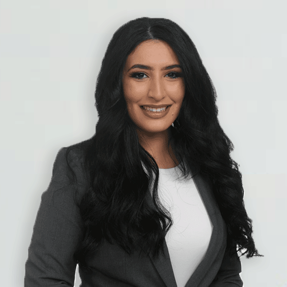 A picture of a smiling dentist.